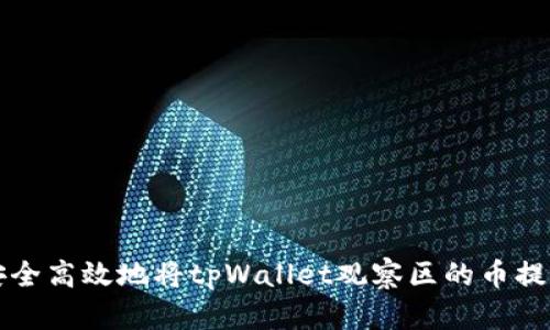 如何安全高效地将tpWallet观察区的币提取出来