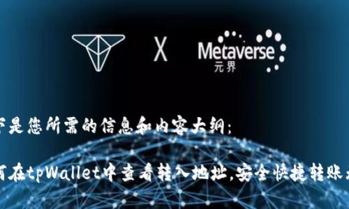 以下是您所需的信息和内容大纲：

如何在tpWallet中查看转入地址，安全快捷转账无忧